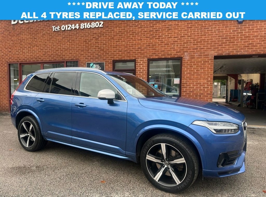 Volvo XC90 2L R-design Blue