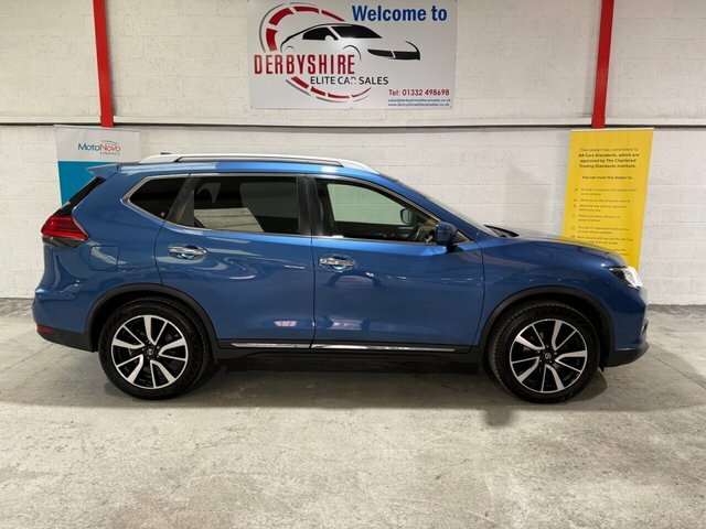 Nissan X-Trail 1.6 Dig-t Tekna Suv Euro 6 S S BT67DBZ Blue #2