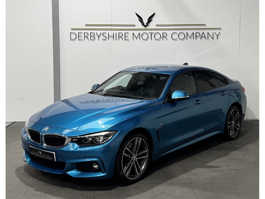 BMW 4 Series Gran Coupe 3.0 435D M Sport Hatchback Xdrive SK19WNB Blue #3