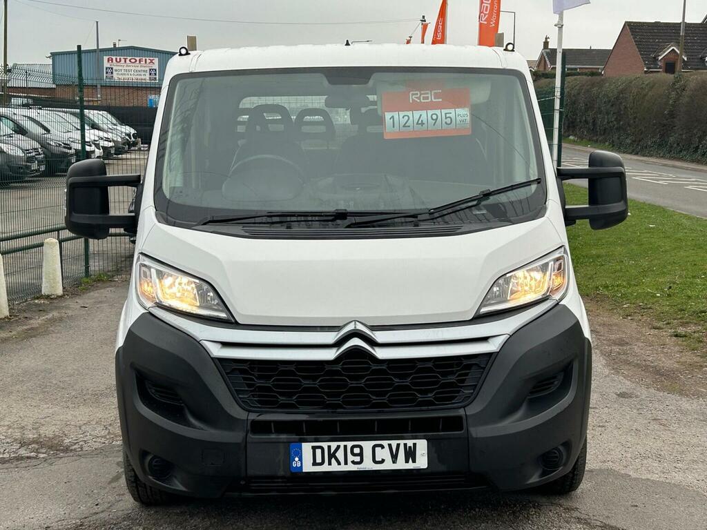 Citroen Relay 2.0 Bluehdi 35 Plus Ready To Run Tipper L3 Euro 6 White #2