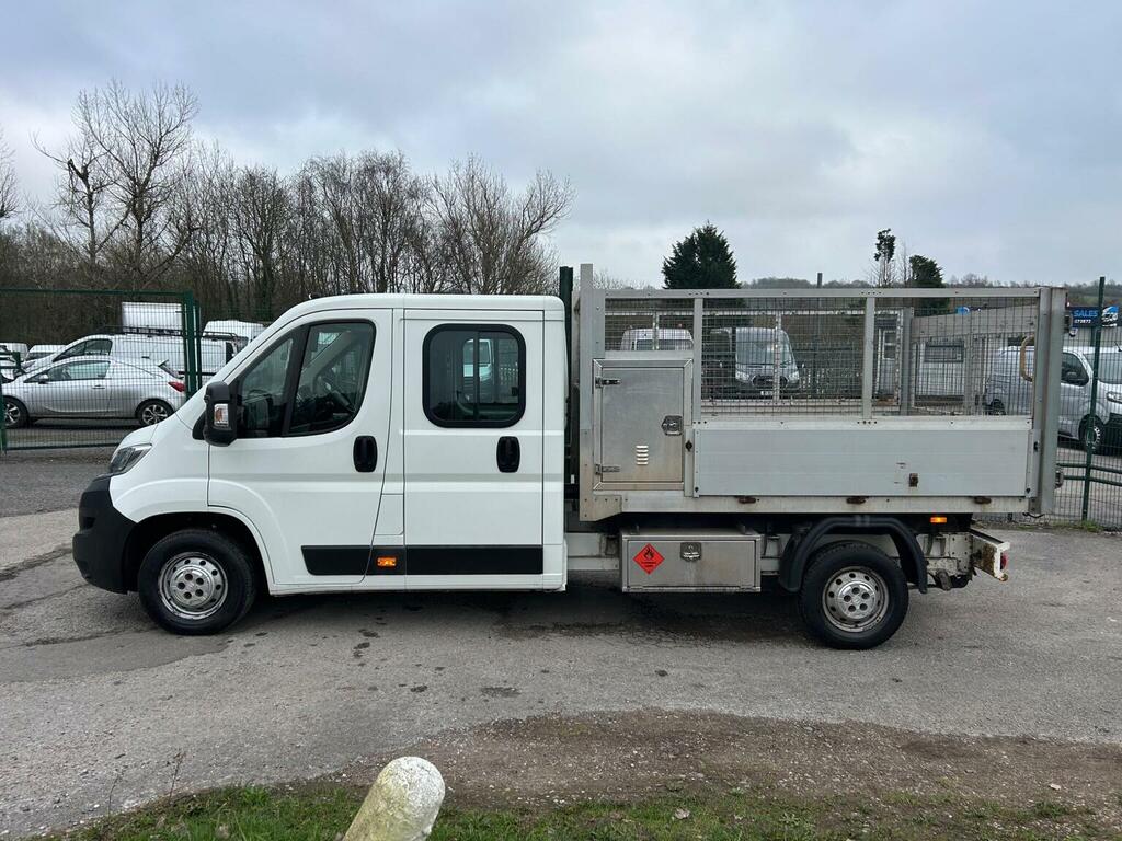 Citroen Relay 2.0 Bluehdi 35 Plus Ready To Run Tipper L3 Euro 6 White #6