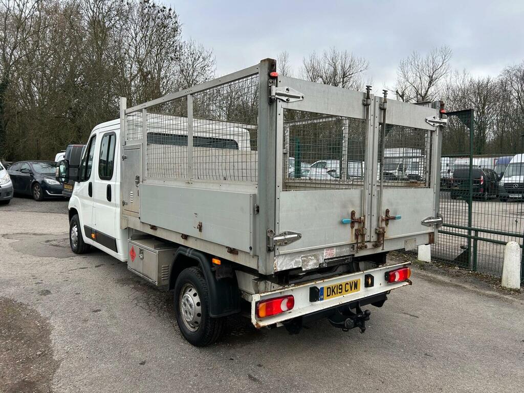 Citroen Relay 2.0 Bluehdi 35 Plus Ready To Run Tipper L3 Euro 6 White #5