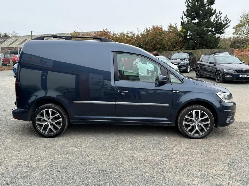 Volkswagen Caddy 2.0 Tdi C20 Bluemotion Tech Highline Dsg Swb Euro Blue #6