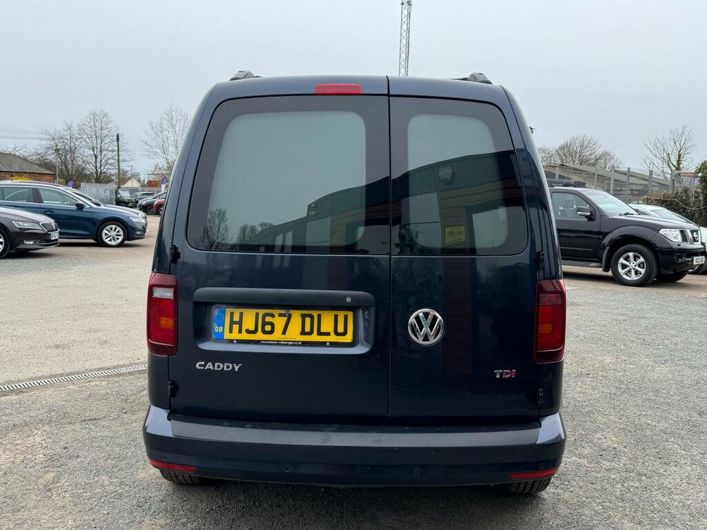 Volkswagen Caddy 2.0 Tdi C20 Bluemotion Tech Highline Dsg Swb Euro Blue #4