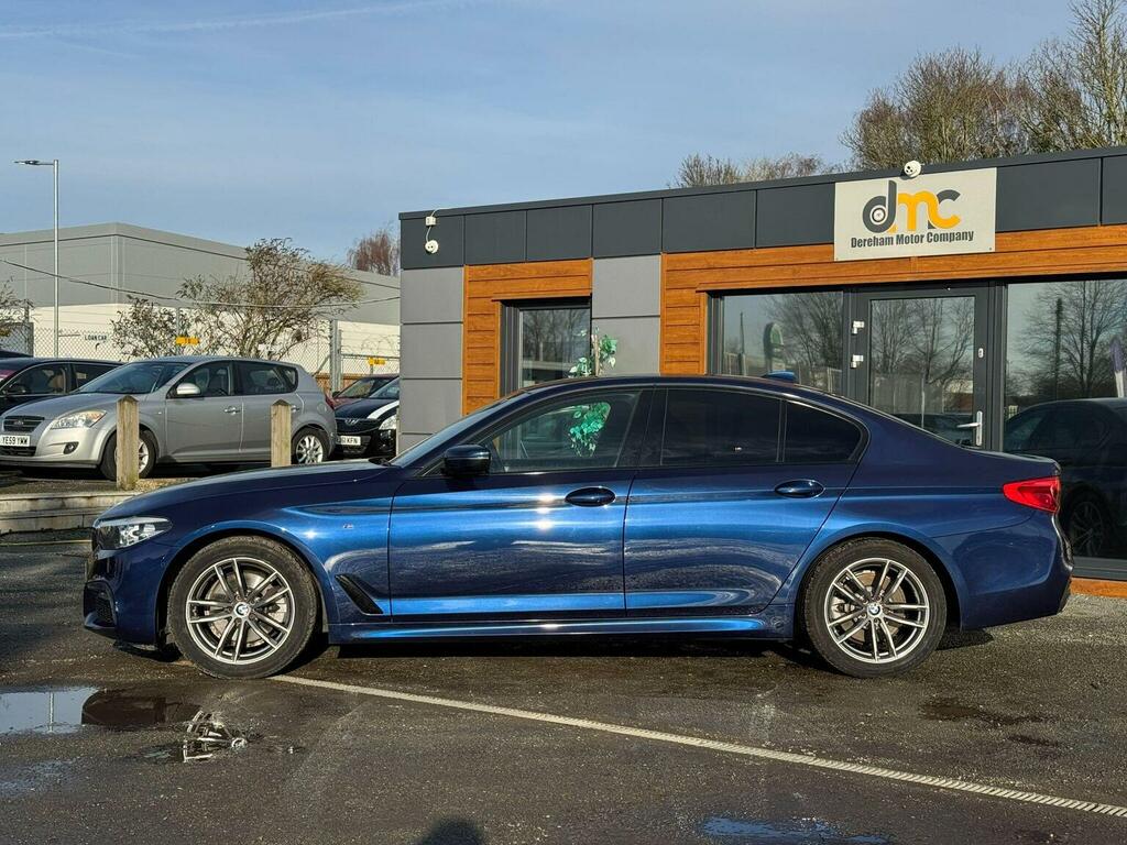 BMW 5 Series 2.0 520D M Sport Euro 6 Ss SD68OEV Blue #2
