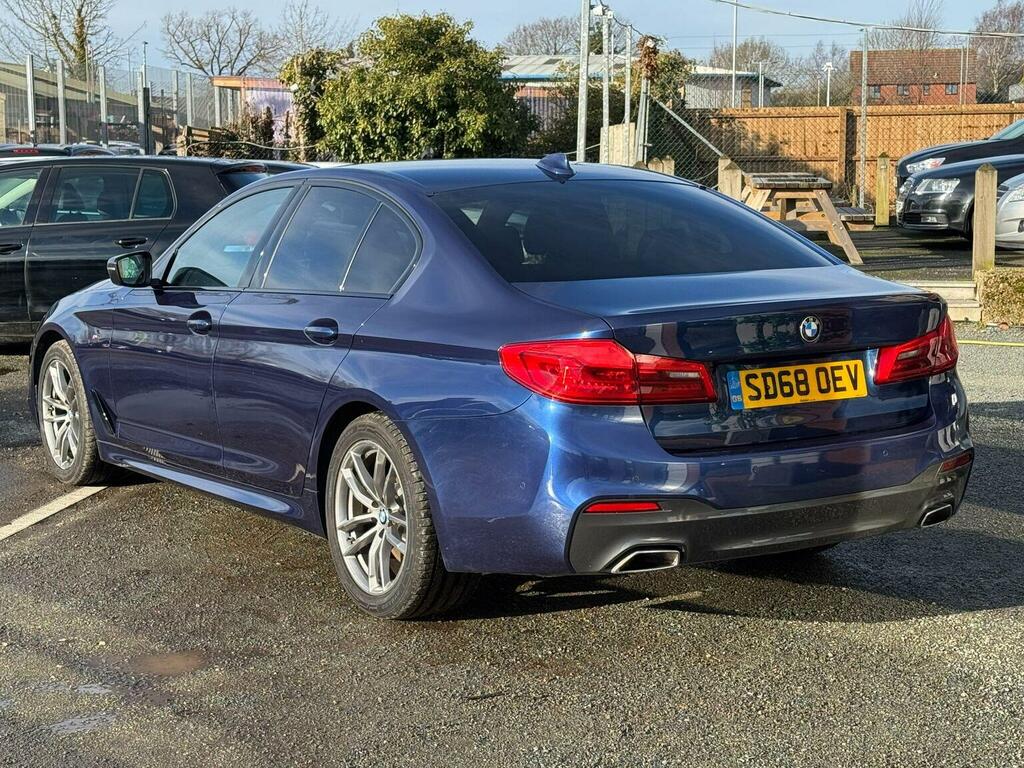 BMW 5 Series 2.0 520D M Sport Euro 6 Ss SD68OEV Blue #3