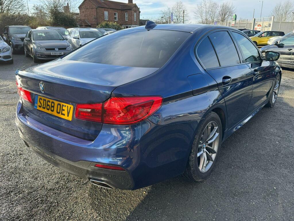 BMW 5 Series 2.0 520D M Sport Euro 6 Ss SD68OEV Blue #5