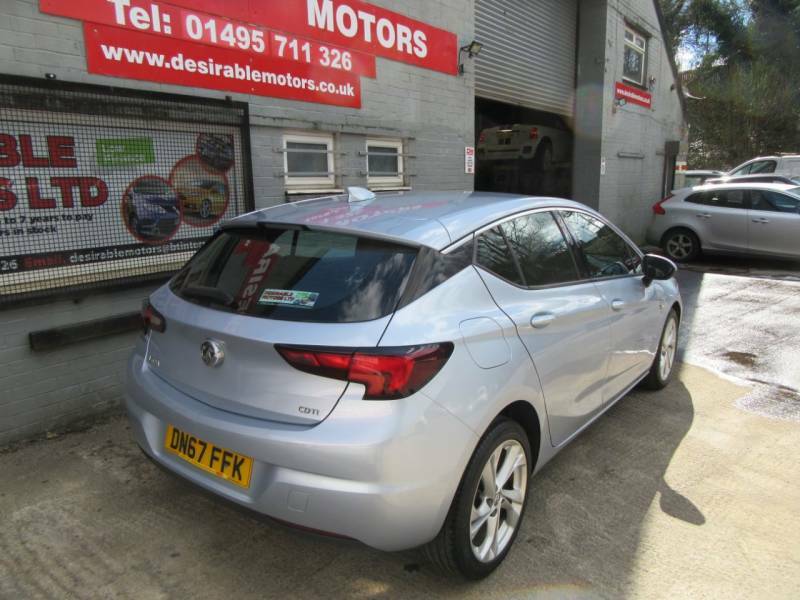 Vauxhall Astra 1.6 Cdti 16V 136 Sri Nav - 2017 67 DN67FFK Silver #4
