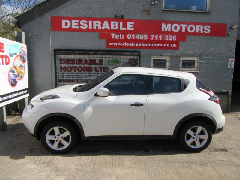 Nissan Juke 1.5 Dci Visia - 2014 14 LP14LHC White #4