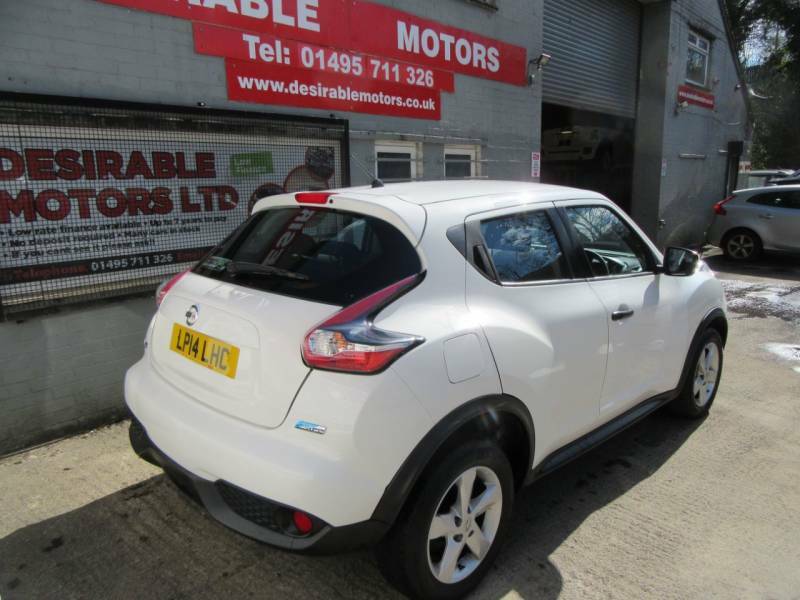 Nissan Juke 1.5 Dci Visia - 2014 14 LP14LHC White #2