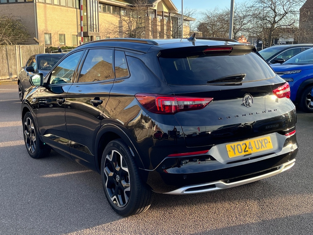 Vauxhall Grandland 1.2 Turbo Ultimate YO24UXP Black #5