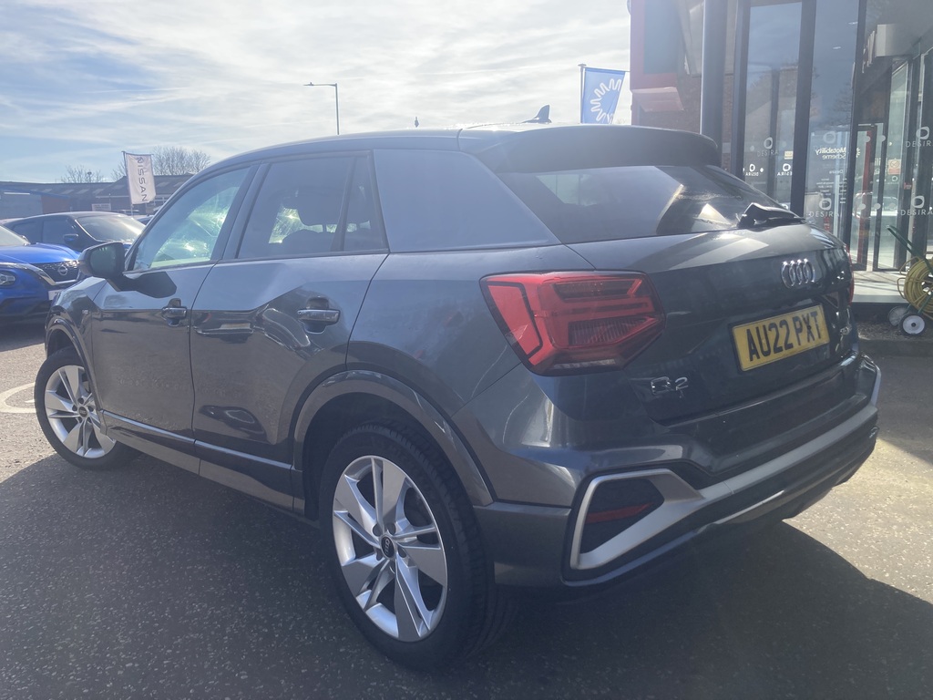 Audi Q2 35 Tfsi S Line S Tronic Estate AU22PXT Grey #2