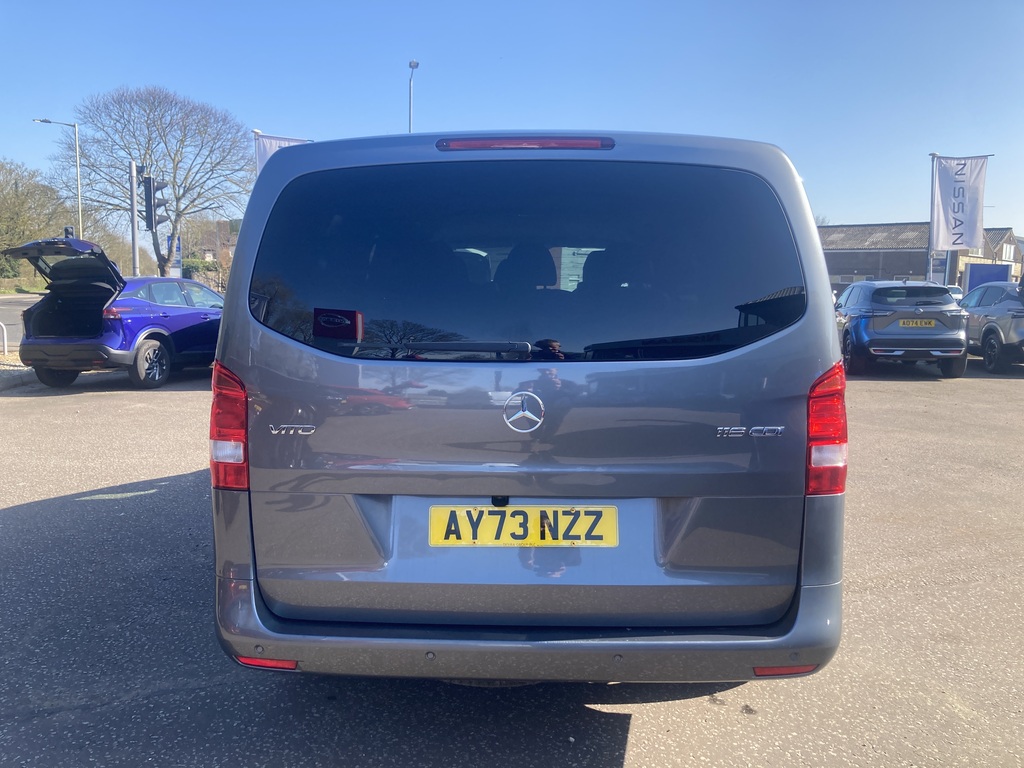 Mercedes-Benz Vito 116Cdi Premium Crew Van 9G-tronic AY73NZZ Grey #6