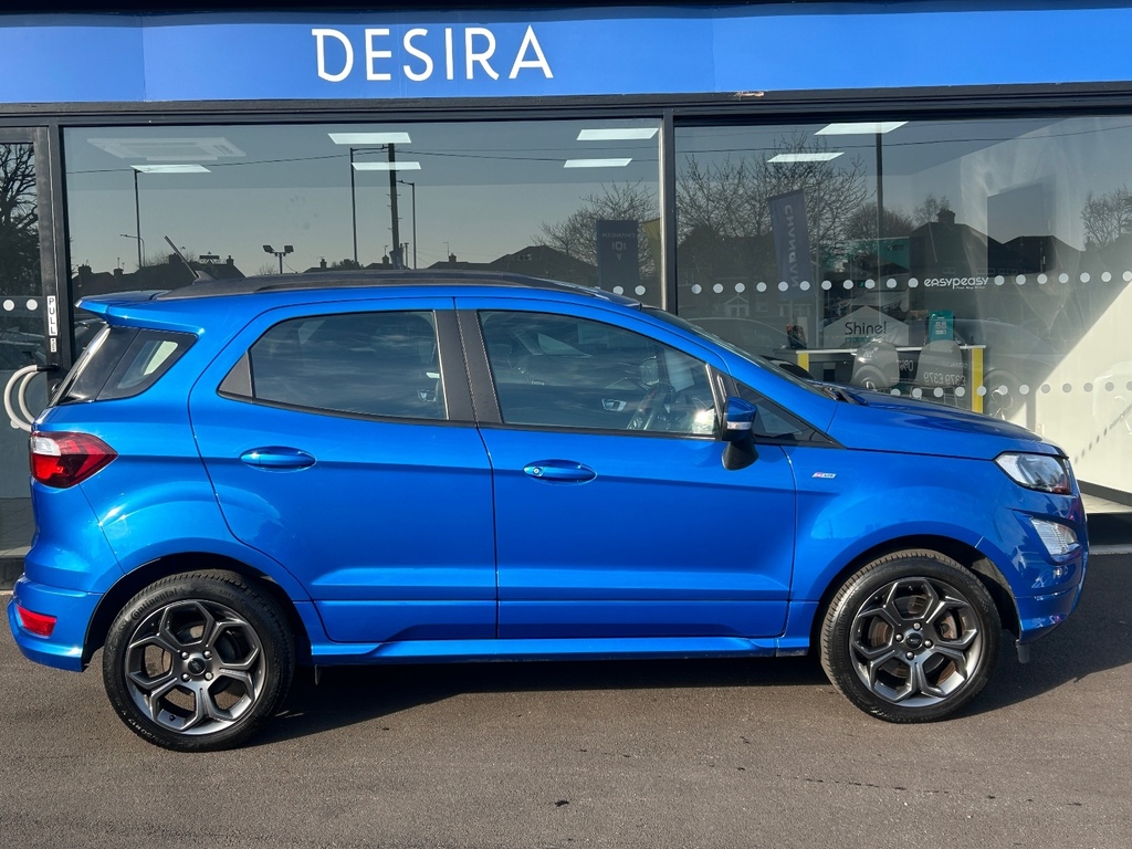 Ford Ecosport 1.0 Ecoboost 140 St-line WA71CBV Blue #4