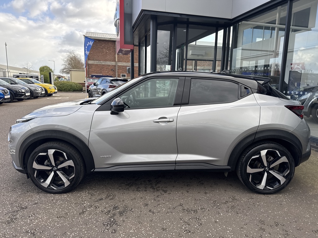 Nissan Juke 1.6 Hybrid Tekna AU23ONL Silver #5