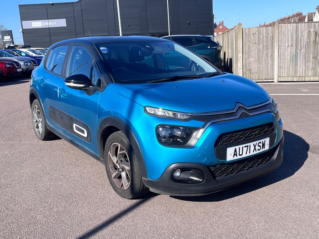 Citroen C3 1.2 Puretech 110 Shine Eat6 Blue