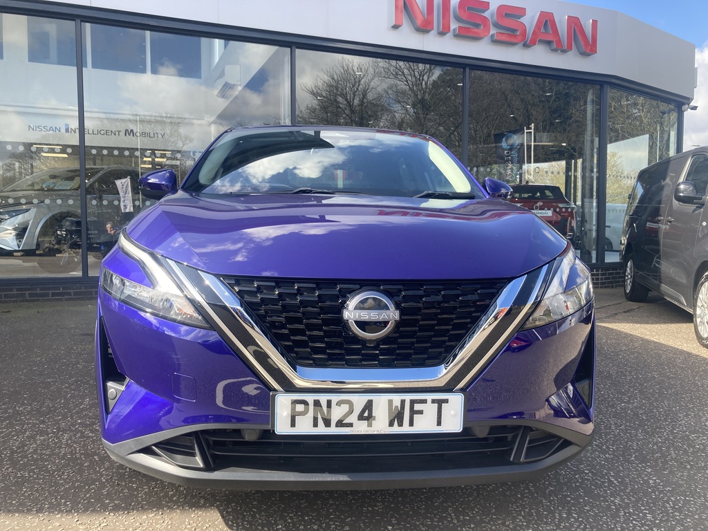 Nissan Qashqai 1.3 Dig-t Mh Acenta Premium Blue #4