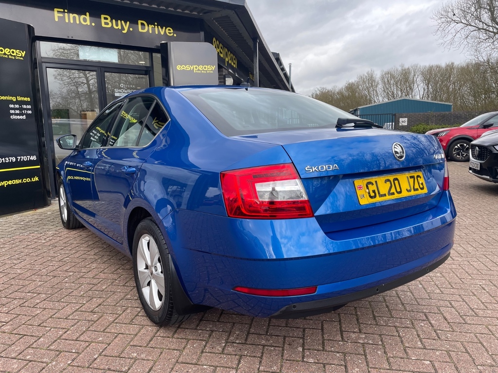 Skoda Octavia 1.0 Tsi Se Technology Blue #5