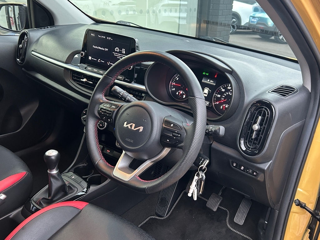 Kia Picanto 1.0 Gt-line 4 Seats KN23WYO Yellow #2