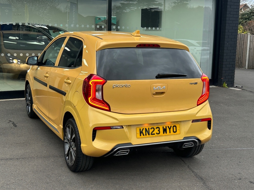 Kia Picanto 1.0 Gt-line 4 Seats KN23WYO Yellow #6