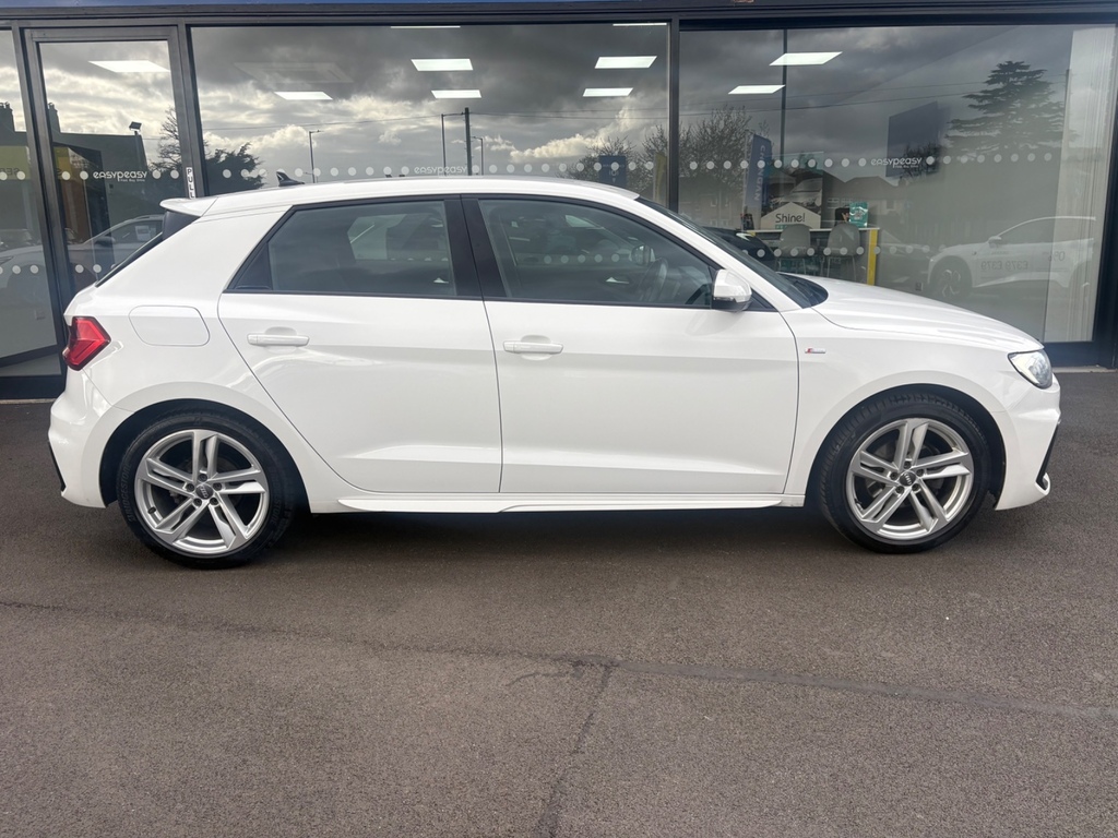 Audi A1 30 Tfsi S Line MM69MWC White #6