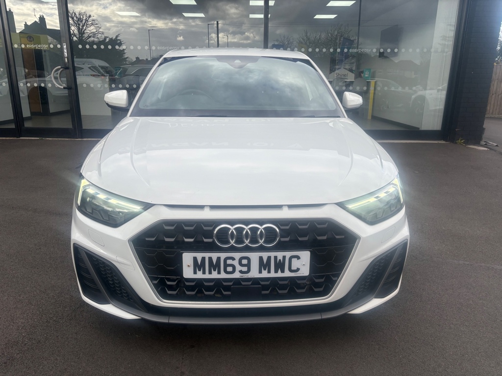 Audi A1 30 Tfsi S Line MM69MWC White #5