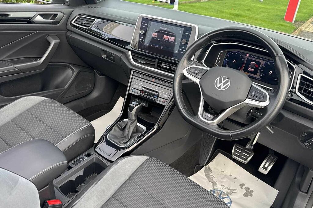 Volkswagen T-Roc 1.5 Tsi R-line Dsg YY24UFU White #6