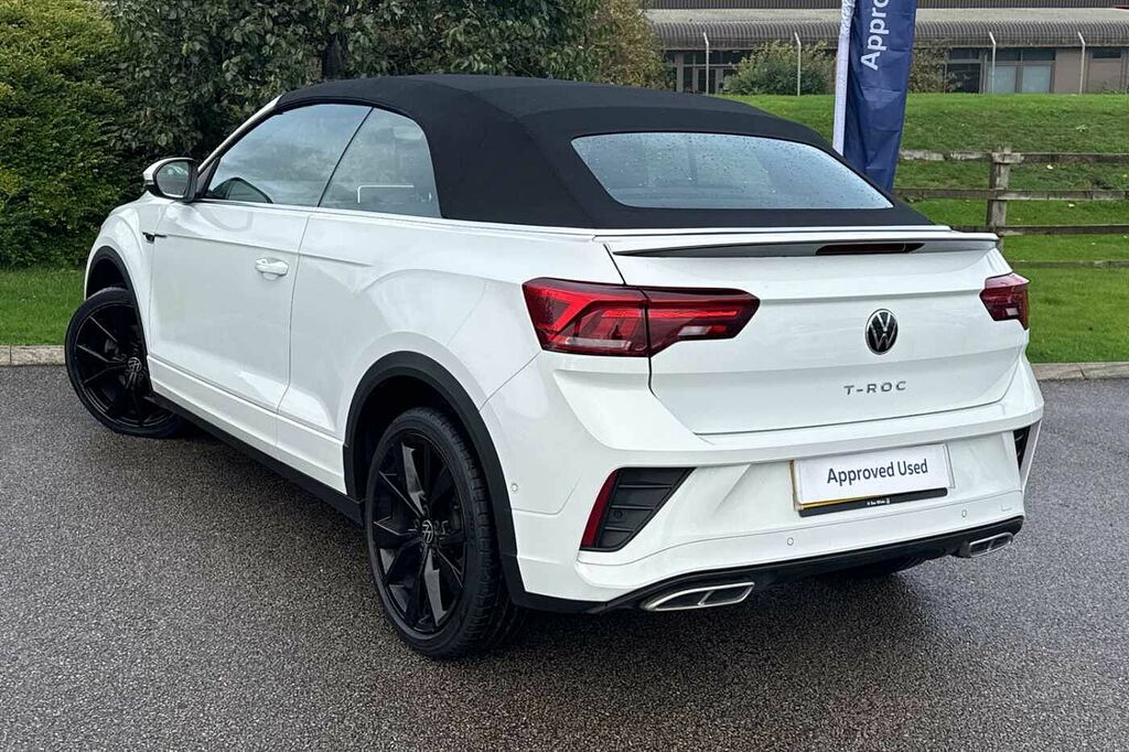 Volkswagen T-Roc 1.5 Tsi R-line Dsg YY24UFU White #3