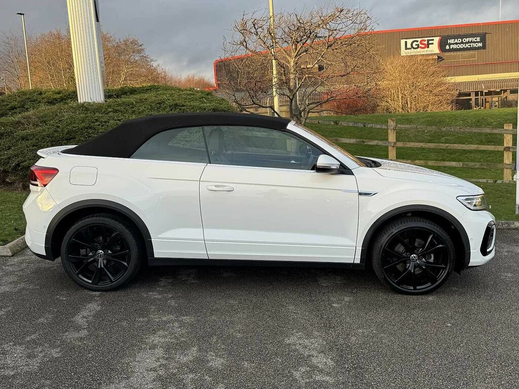 Volkswagen T-Roc 1.5 Tsi R-line Dsg YY24UFU White #4
