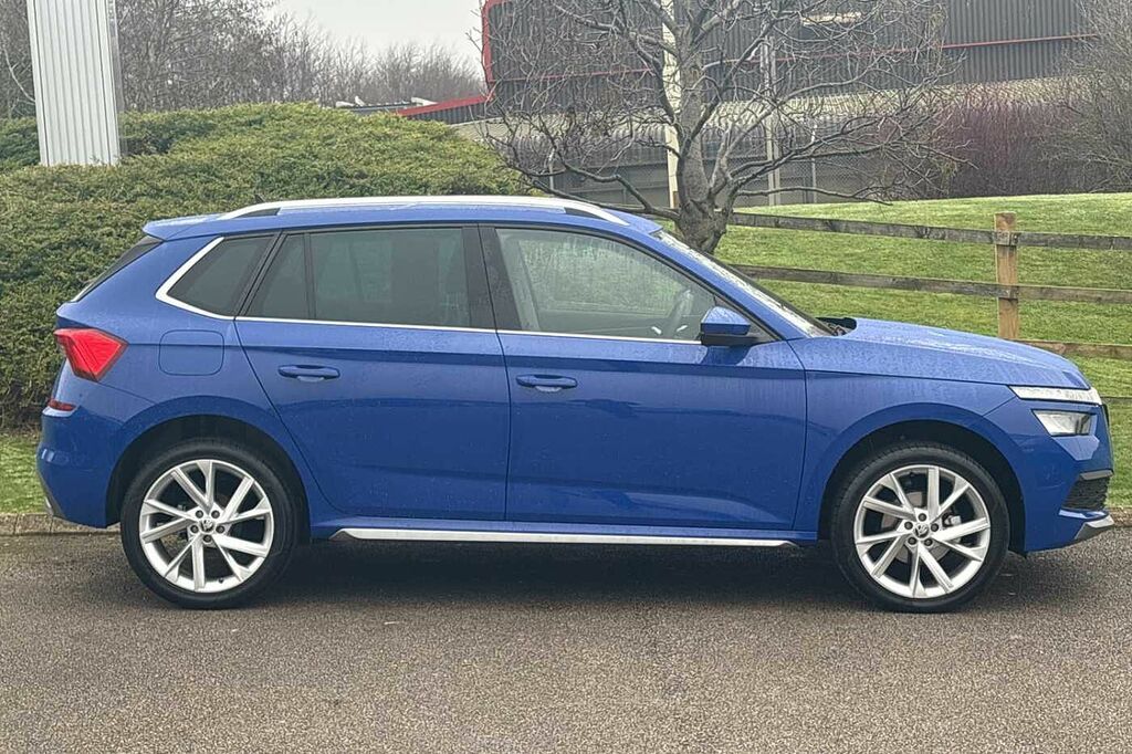Skoda Kamiq 1.0 Tsi 110 Se L Executive Dsg YX24UGP Blue #4