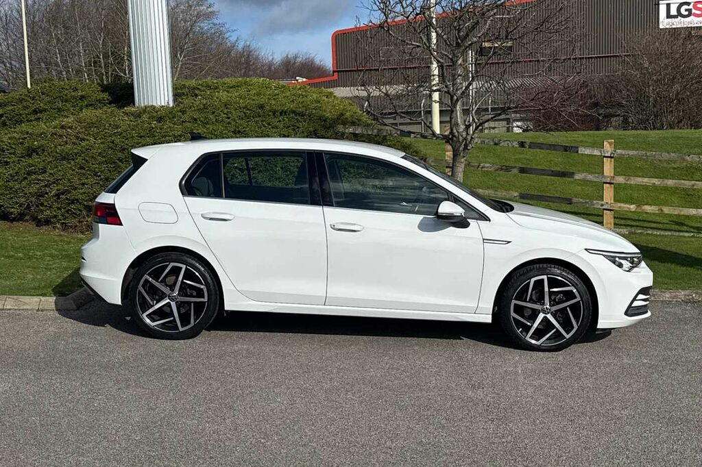 Volkswagen Golf 2.0 Tdi 150 Style Dsg YY71DCE White #4
