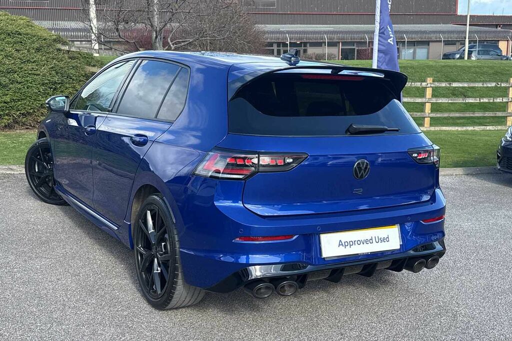 Volkswagen Golf 2.0 Tsi 333 R Black Edition 4Motion Dsgdcc YW74BYP Blue #3