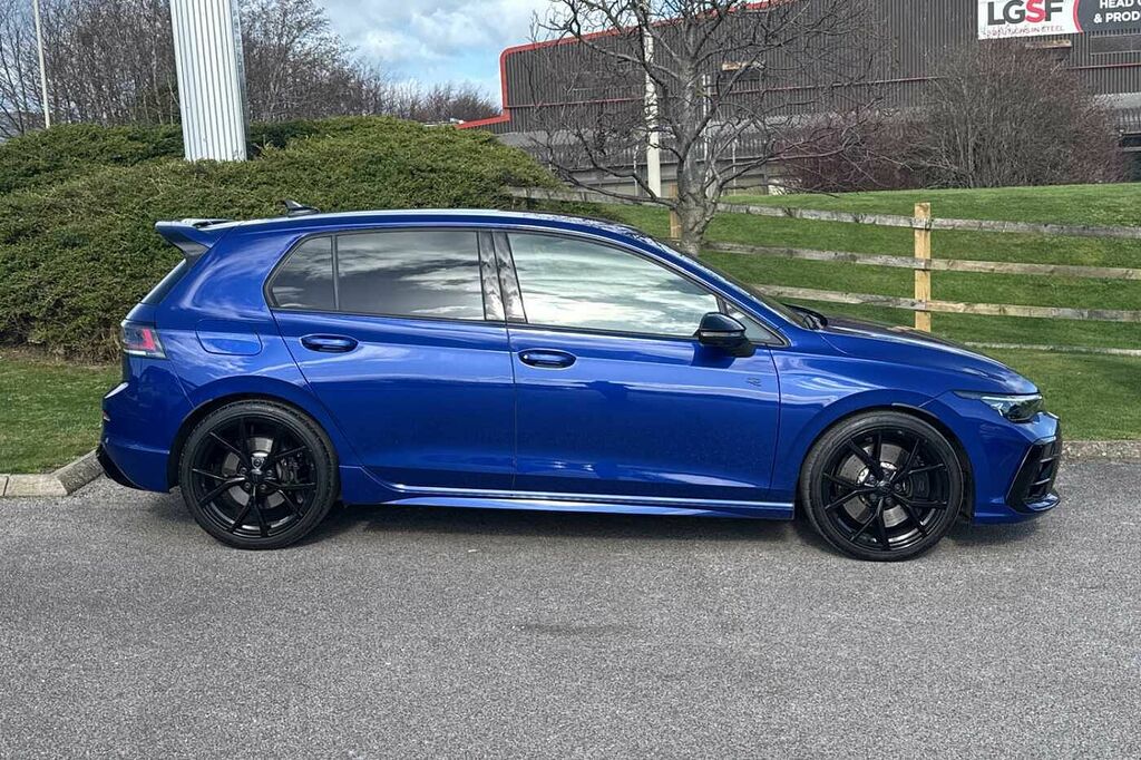 Volkswagen Golf 2.0 Tsi 333 R Black Edition 4Motion Dsgdcc YW74BYP Blue #4
