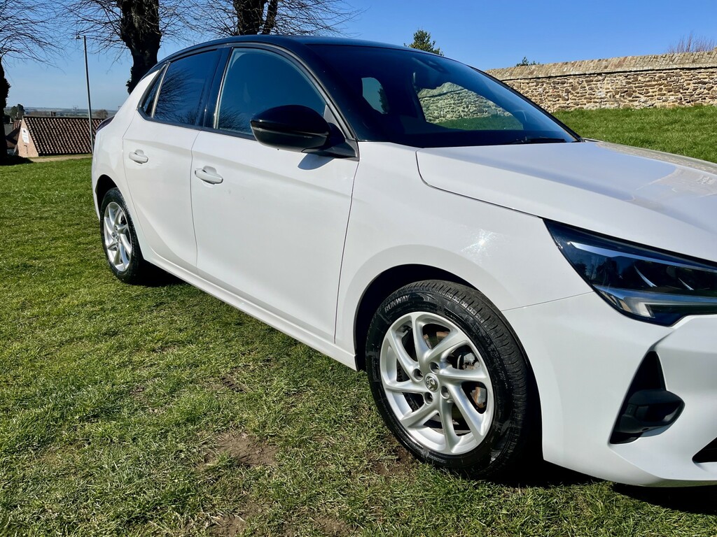 Vauxhall Corsa Hatchback 1.2 Turbo Sri 202070 FD70LBE White #4