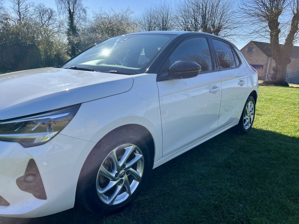 Vauxhall Corsa Hatchback 1.2 Turbo Sri 202070 FD70LBE White #5