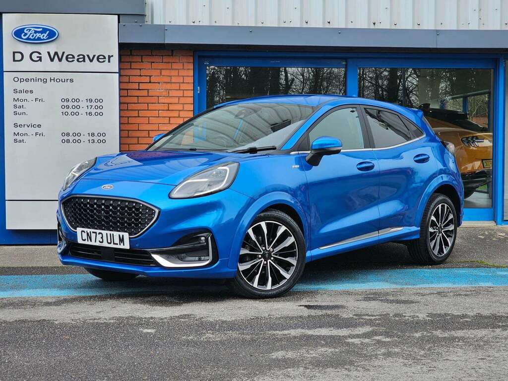 Ford Puma St-line Vignale Mhev Blue