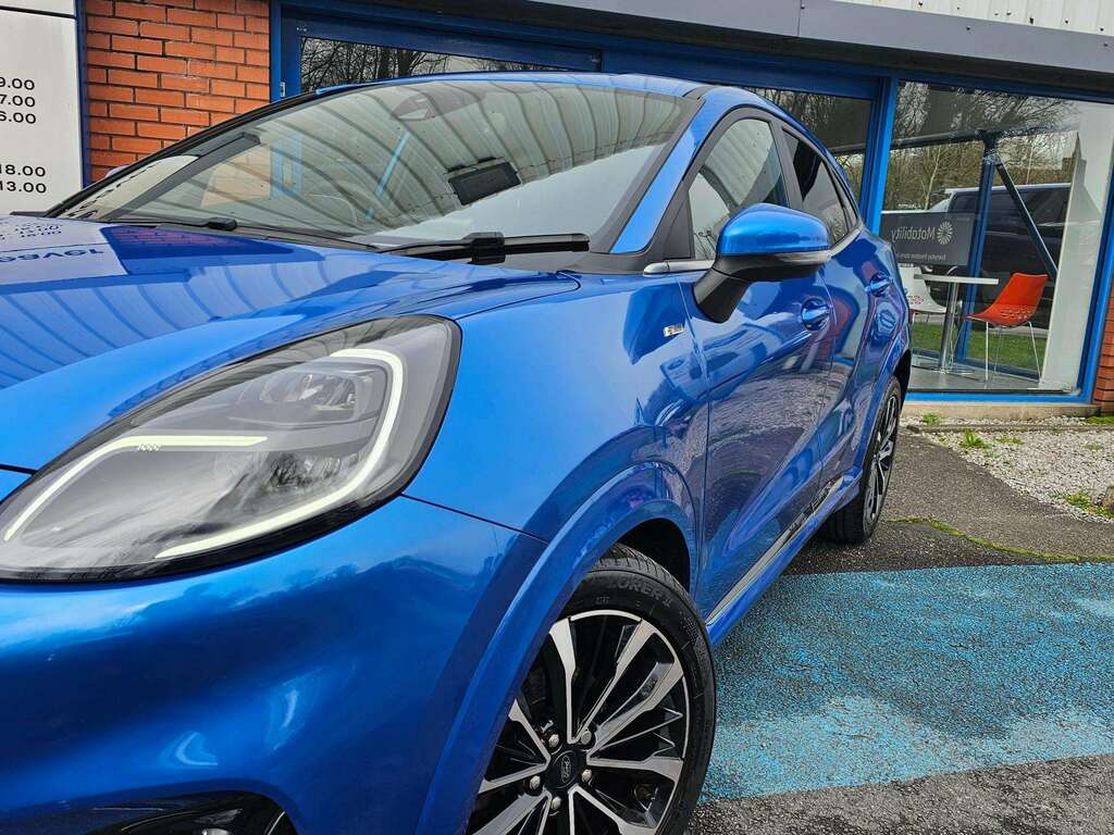 Ford Puma St-line Vignale Mhev CN73ULM Blue #3