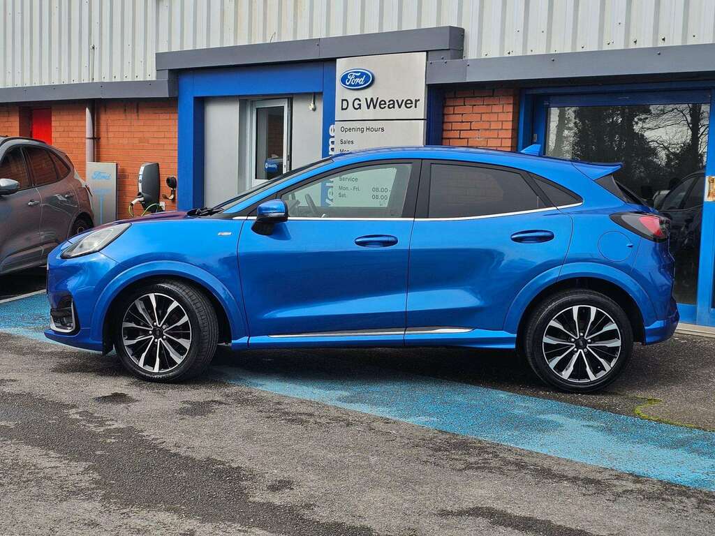 Ford Puma St-line Vignale Mhev CN73ULM Blue #6
