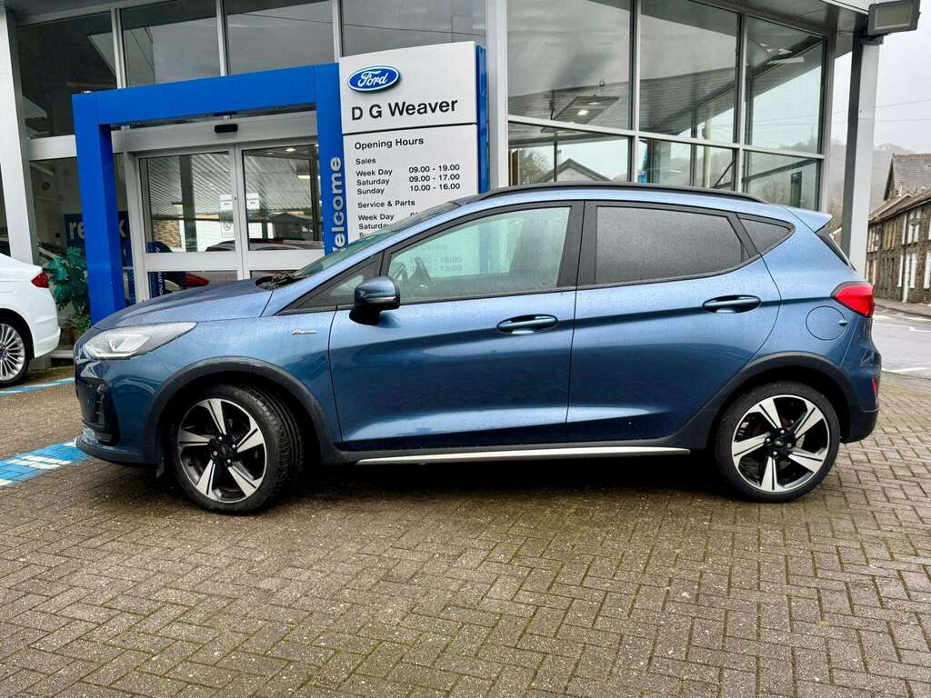 Ford Fiesta Active Turbo Mhev GV72TYW Blue #2
