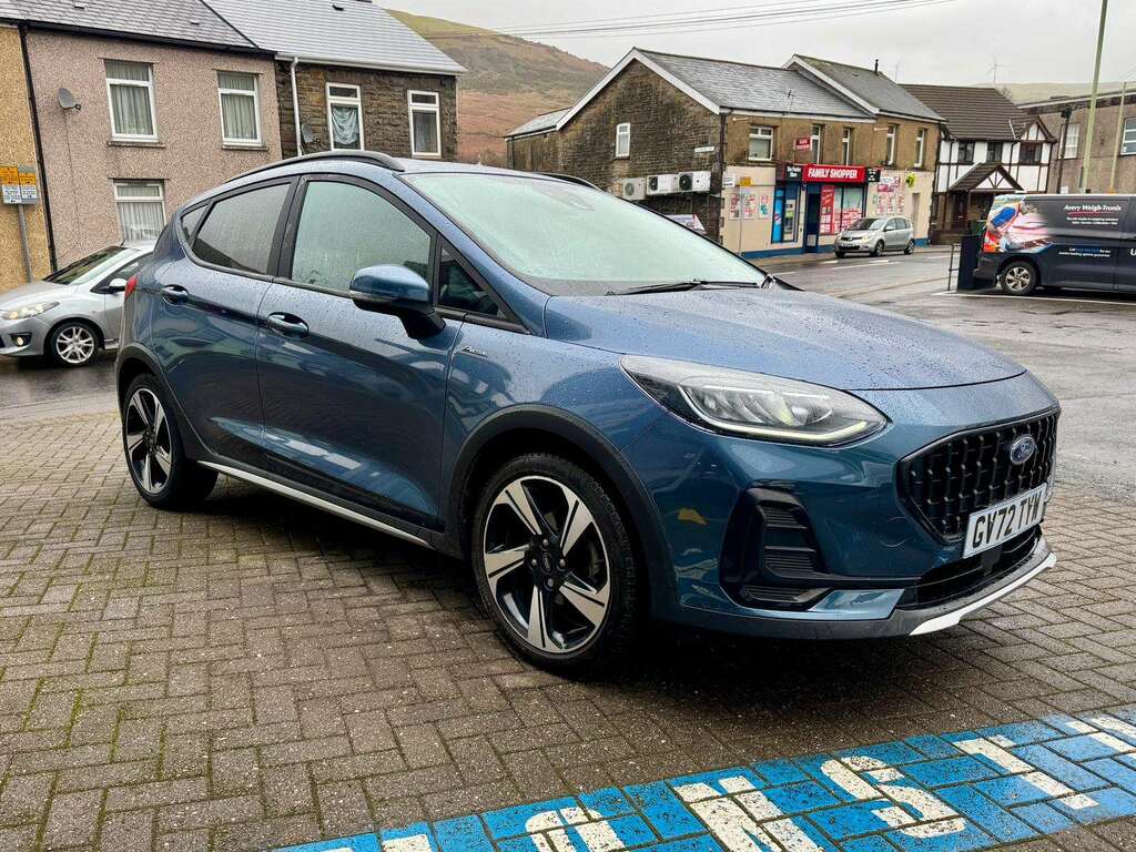 Ford Fiesta Active Turbo Mhev GV72TYW Blue #5