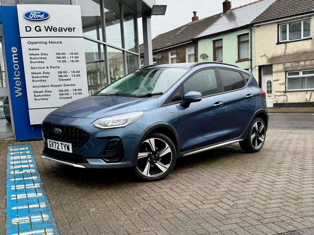 Ford Fiesta Active Turbo Mhev Blue