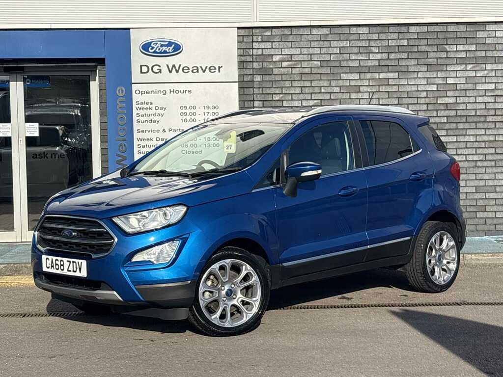 Ford Ecosport Titanium Blue