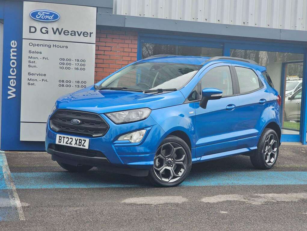 Ford Ecosport St-line Blue