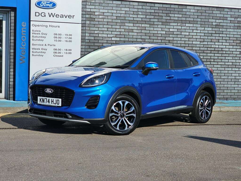 Ford Puma Titanium Mhev Blue