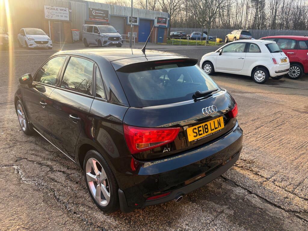 Audi A1 1.6 Tdi Sport Sportback Euro 6 S S SE18LLN Black #4