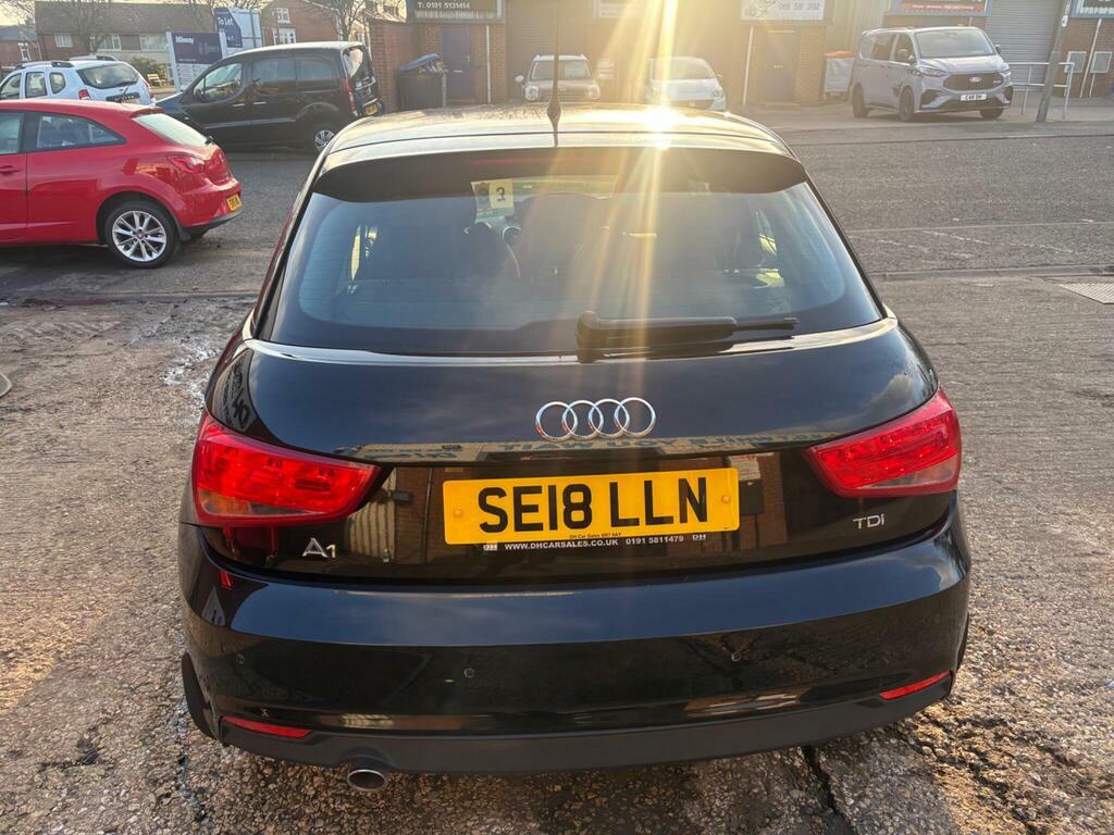 Audi A1 1.6 Tdi Sport Sportback Euro 6 S S SE18LLN Black #5