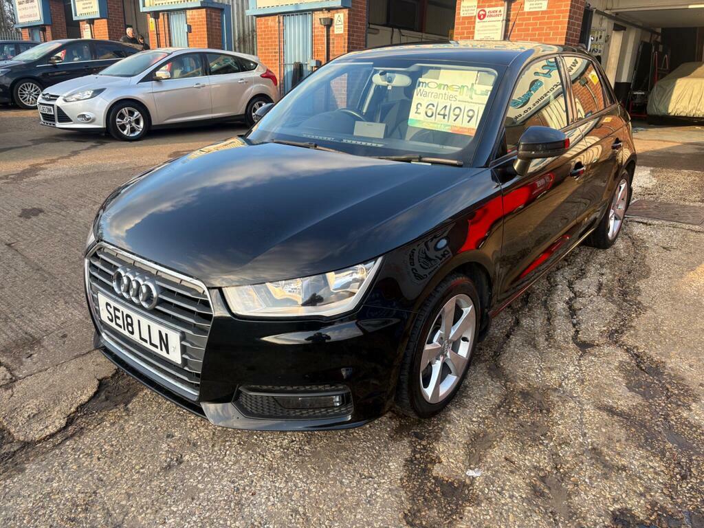 Audi A1 1.6 Tdi Sport Sportback Euro 6 S S SE18LLN Black #3