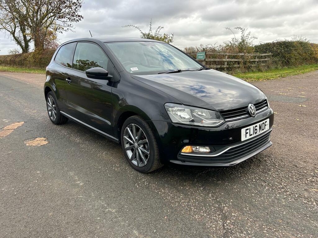 Volkswagen Polo 1.2 Tsi Bluemotion Tech Se Design Euro 6 Ss Black