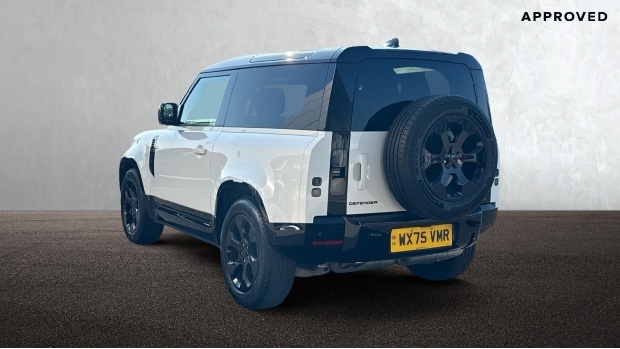 Land Rover Defender 90 D250 Mhev X-dynamic Hse Euro 6 WX75VMR White #2