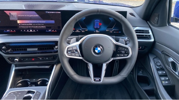 BMW 3 Series 320I M Sport Touring Euro 6 WP75RMO Blue #5